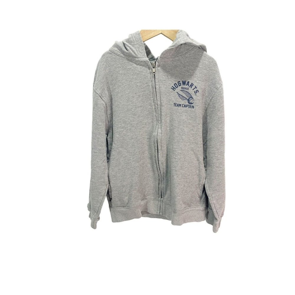 Gray Hogwarts Team Captain Kids Hoodie